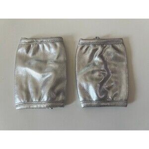 Child Wonder Woman Silver Arm Bands Kids Halloween Costume sz 3-10